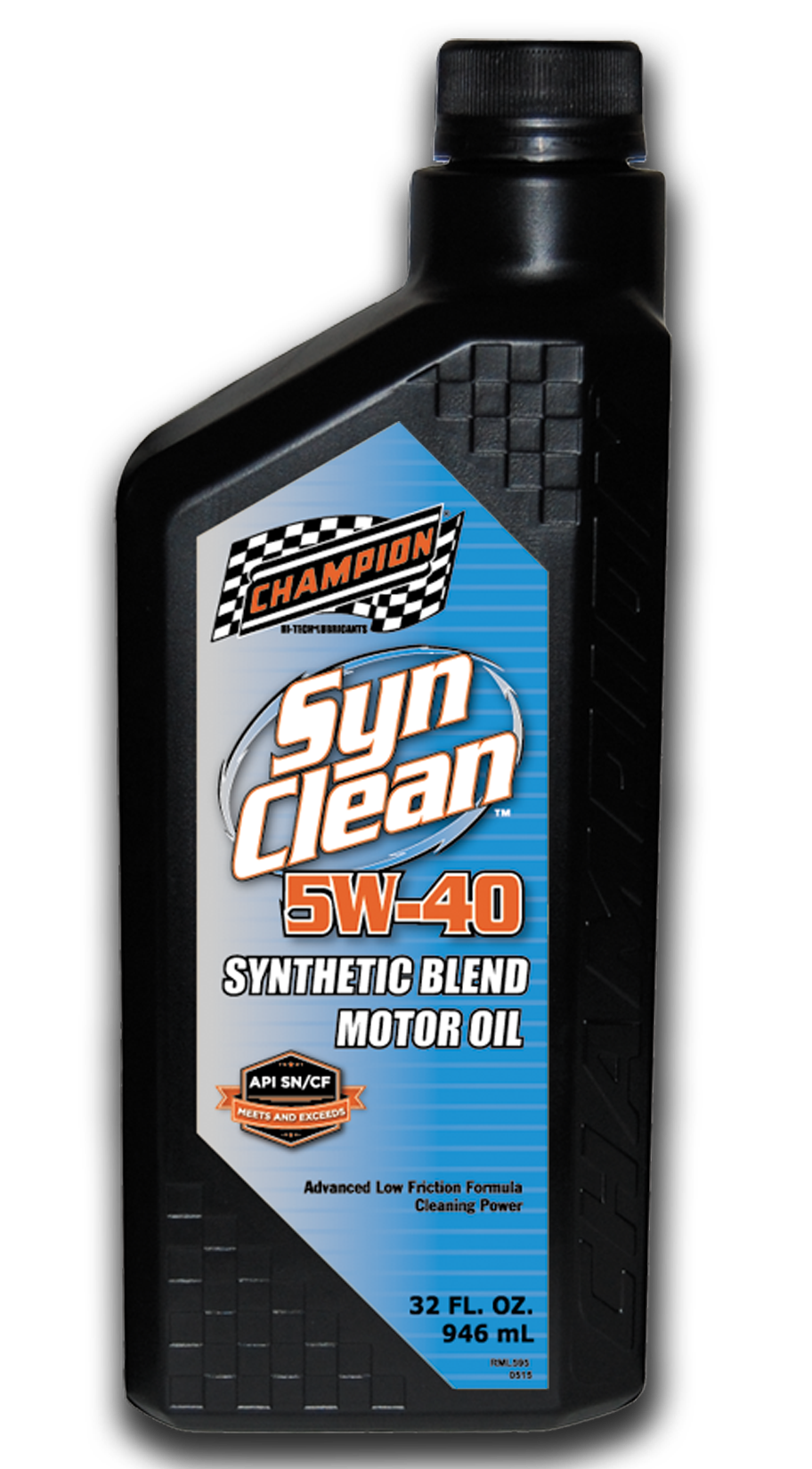 Astrolabe gips nægte SynClean SAE 5W-40 Synthetic Blend, Exceeds API SN Plus - Champion Brands