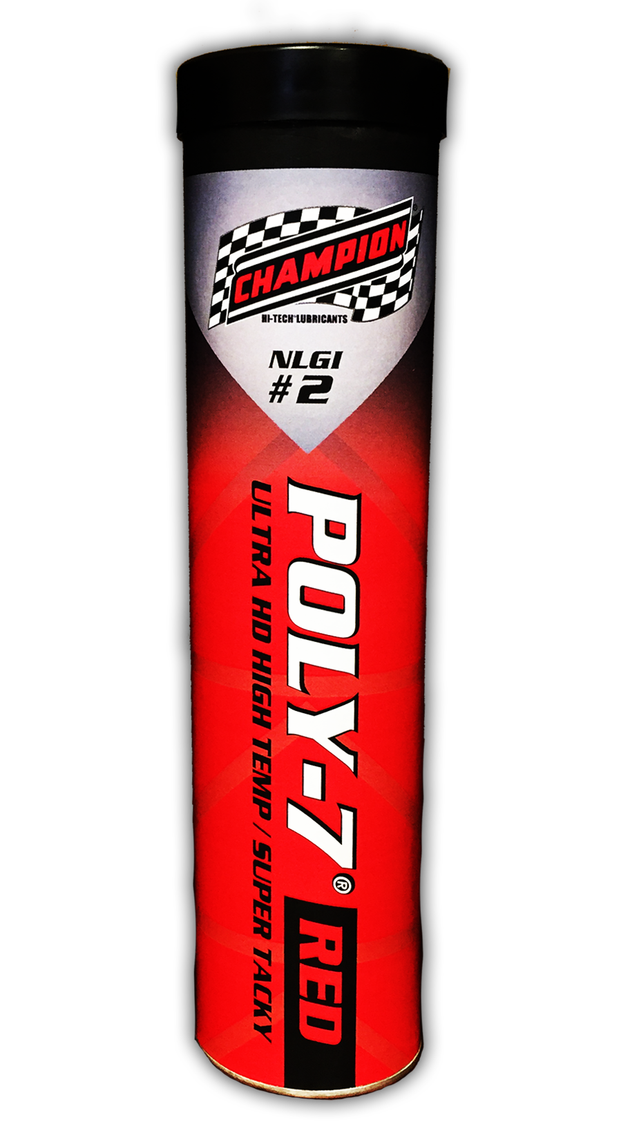 Poly 7 RED NLGI 2 High Temp Super Tacky Grease Champion Brands